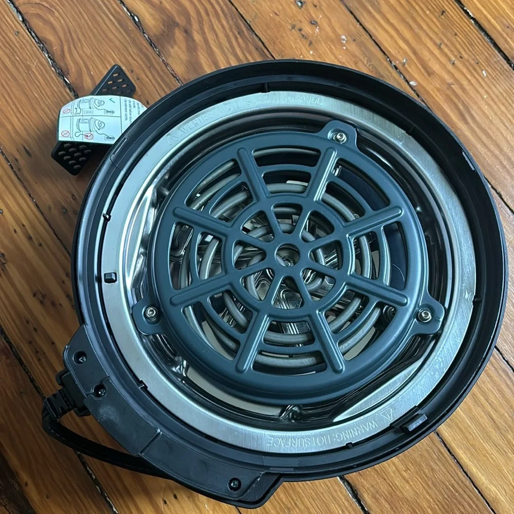 Instant Pot Black Air Fryer Lid - Replacement Air Fryer Accessory